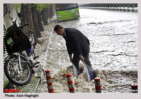 سیلاب در تهران